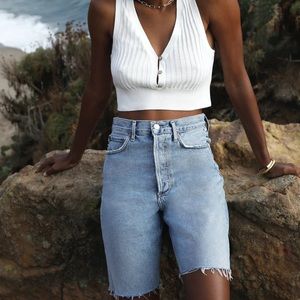 Agolde 90s shorts Riptide Bermuda Mid Rise Loose shorts 26 27 baggy board short